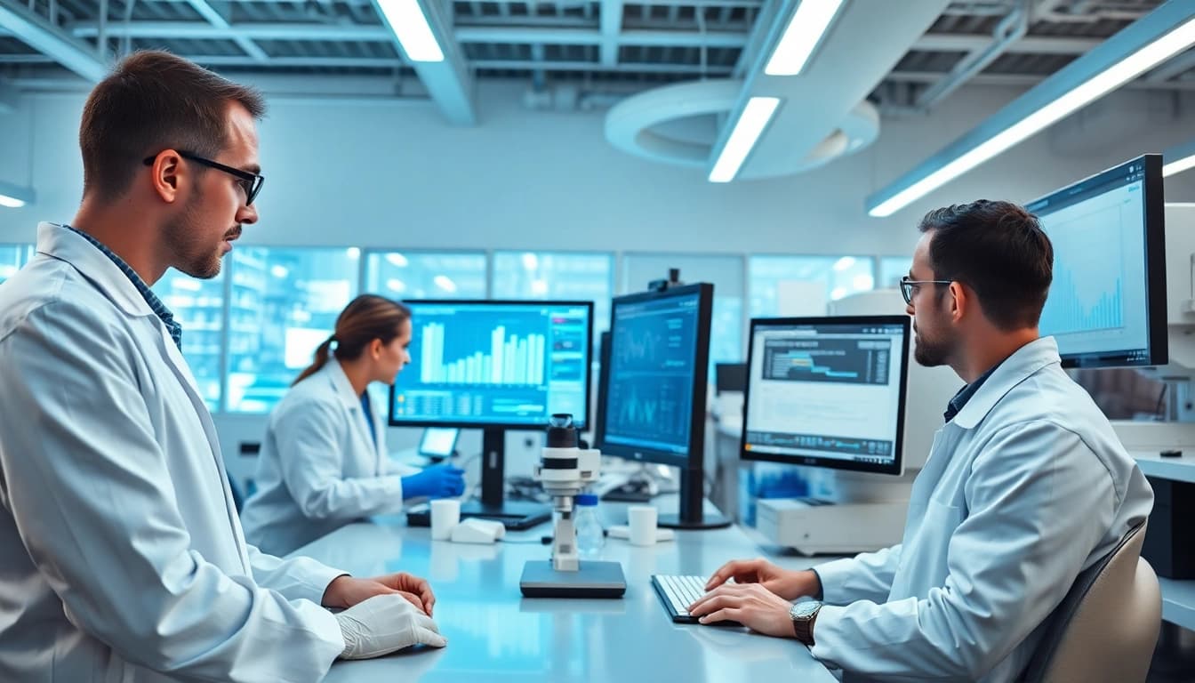 Digitale Loesungen fuer effiziente Laboranalyse und moderne Technologie.