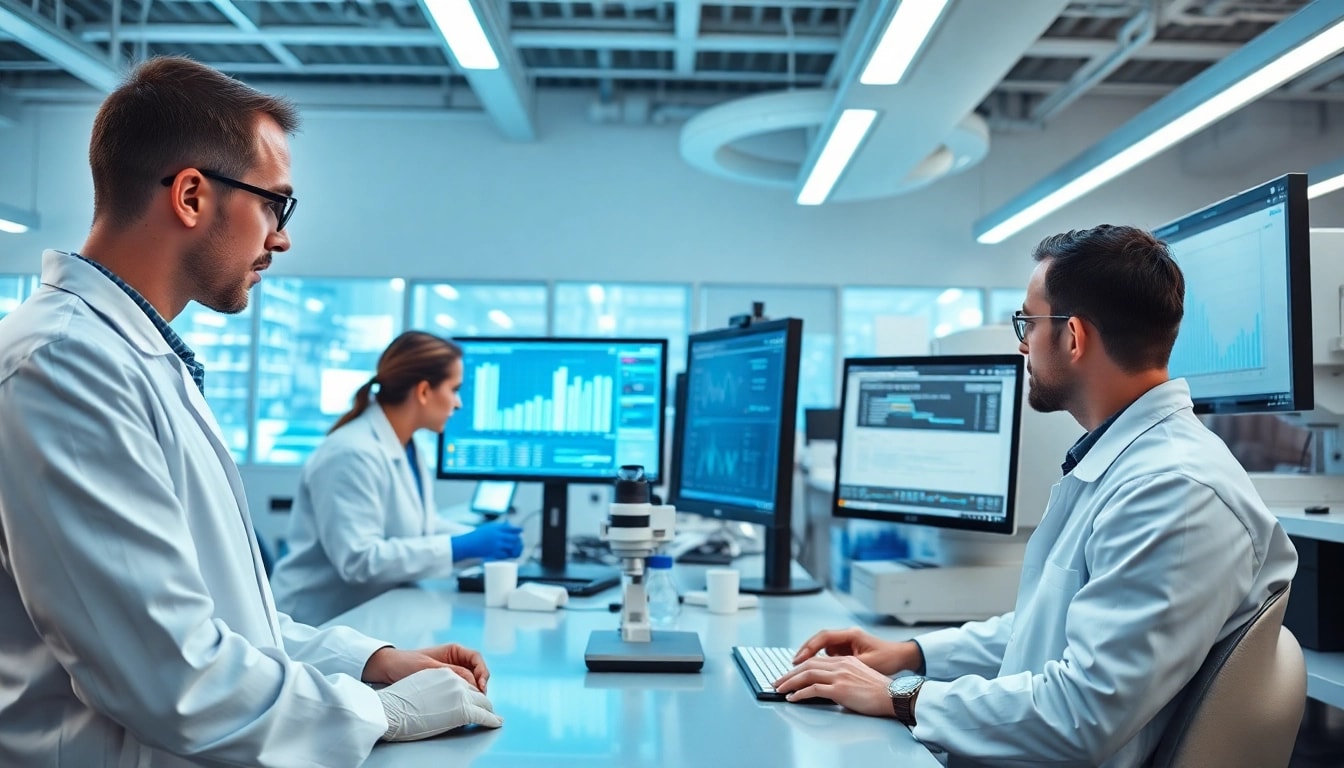 Digitale Loesungen fuer effiziente Laboranalyse und moderne Technologie.