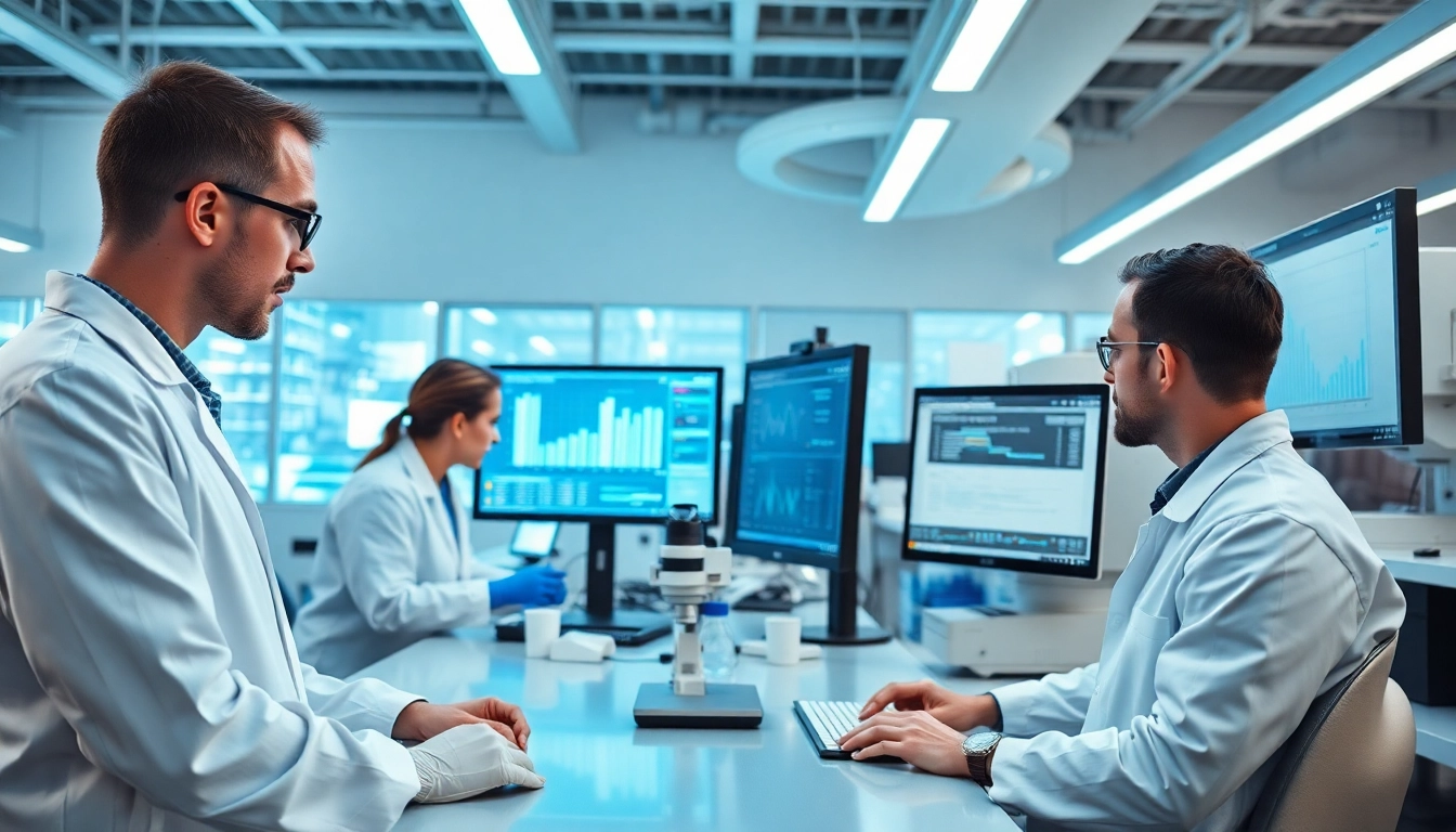Digitale Loesungen fuer effiziente Laboranalyse und moderne Technologie.