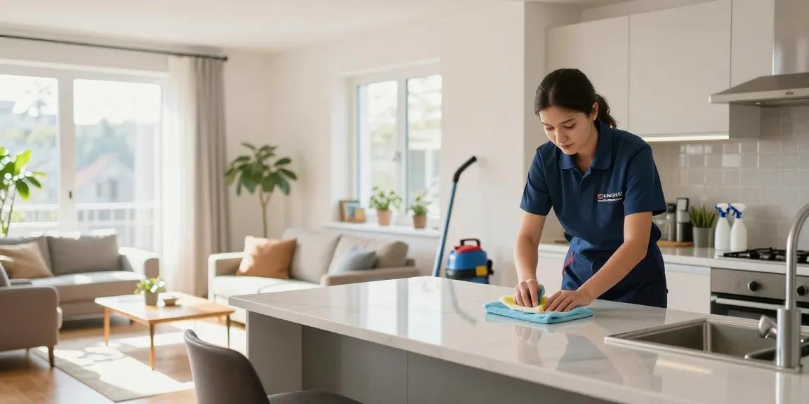 Professional wohnungsendreinigung bern service in a sparkling clean apartment.