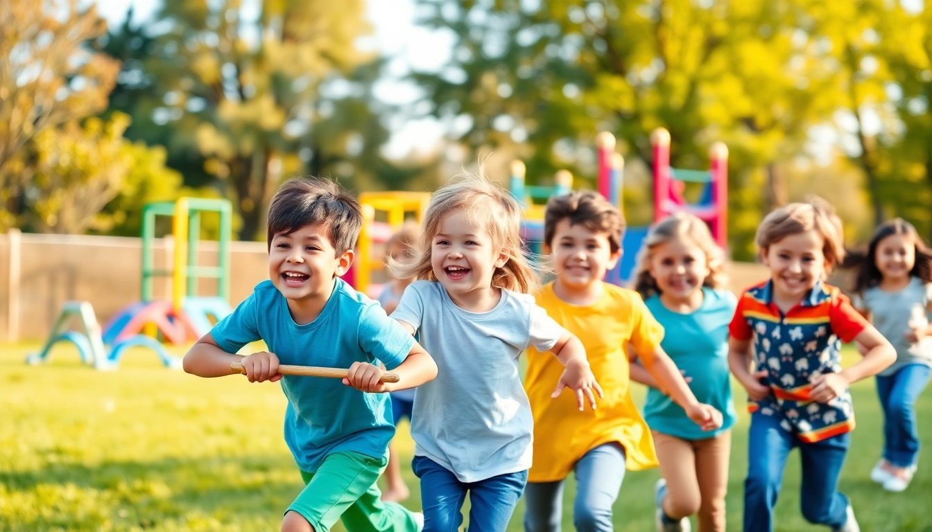 Bewegungsspiele mit Kindern freuen alle, Details jetzt lesen, Spass und Energie in der Natur erleben.