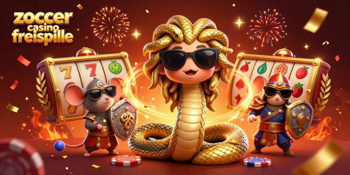 Zoccer Casino Freispiele genießen: spannendes Spielautomaten-Erlebnis mit Medusa und Geschichten aus dem Spiel